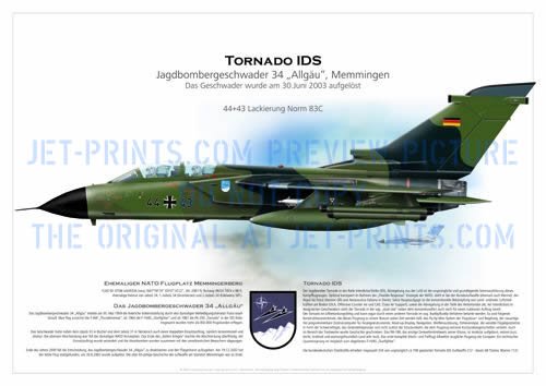 FBW 34 Memmingen - Tornado IDS 44+43 Norm 83C
