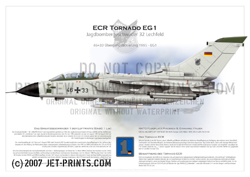 Combat Wing 1 Tornado ECR 46+33 Interrim Camouflage
