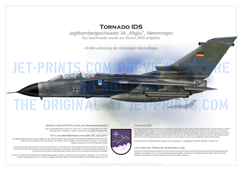 FBW 34 Memmingen - Tornado IDS 43+86 Navy Camouflage