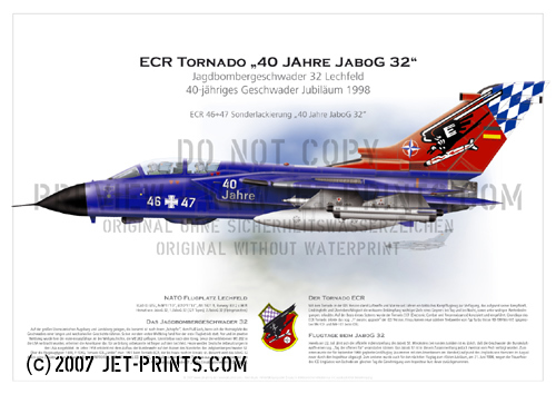 JaboG 32 Tornado ECR 46+47 Sonderlackierung "40 Jahre JaboG 32"