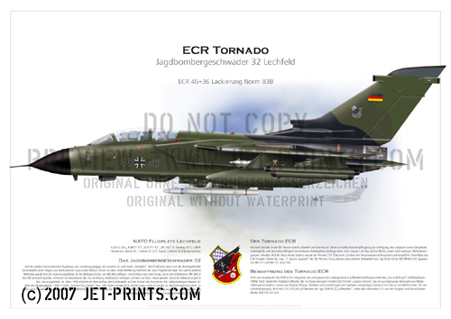 FBW 32 Tornado ECR 46+36 Norm 83B full combat load
