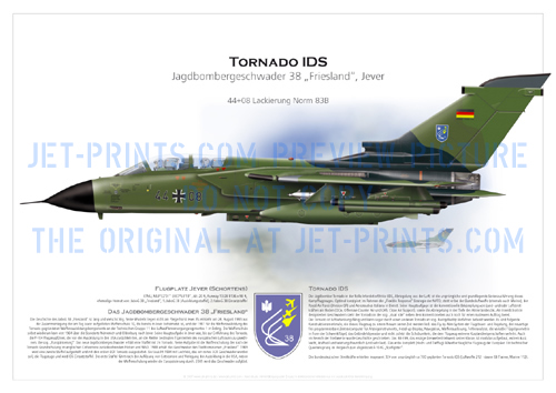 FBW 38 (ex) Jever - Tornado IDS 44+08 Norm 83B 