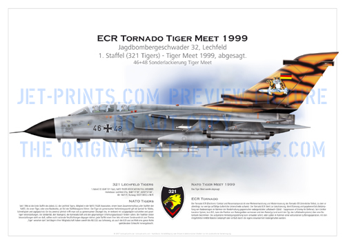 Lechfeld 321 Tigers ECR Tornado 46+48 Tigermeet 1999 mit Harm
