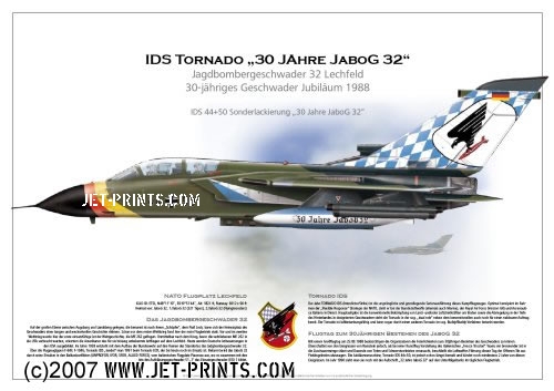JaboG 32 Tornado IDS 44+50 Sonderlackierung '30 Jahre JaboG 32'