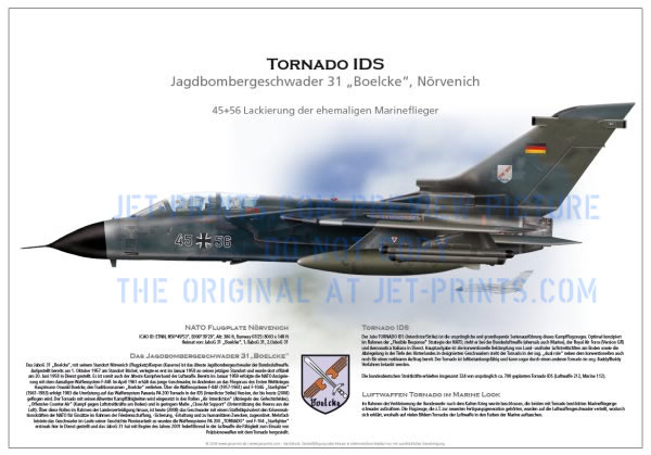 JaboG 31 Tornado IDS 45+56 ex Marine Anstrich