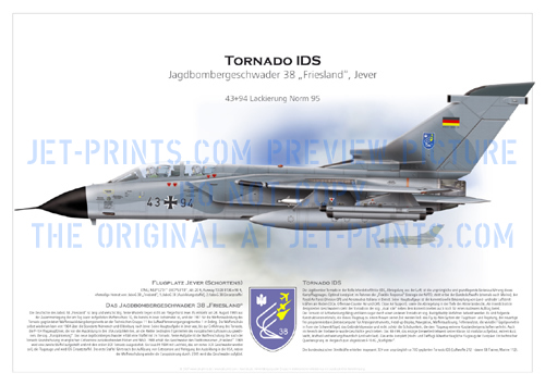 FBW 38 (a.D.) Jever - Tornado IDS 43+94 Norm 95