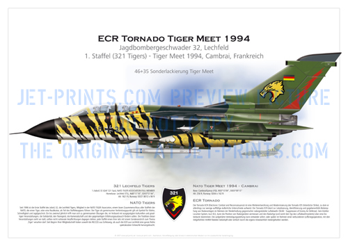 Lechfeld 321 Tigers ECR 46+35 Tigermeet 1994 mit HARM